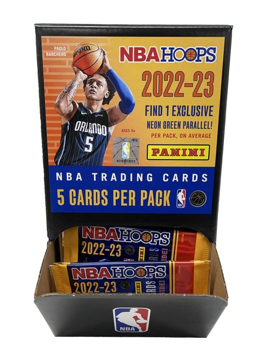 PANINI 2022 Hoops Basketball GRAVITY FEED. 5 x card per pack