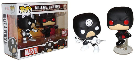 Marvel - Bullseye & Daredevil  Marvel Collector Corps Exclusive 2-Pack Pop Vinyl