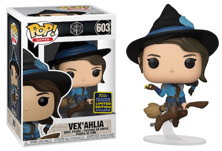 Critical Role - Vex on Broom SDCC 2020 Exclusive Pop! Vinyl - Ozzie Collectables