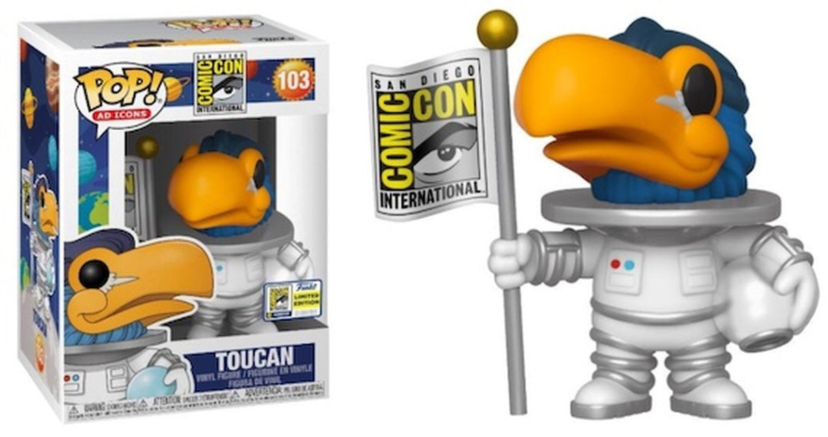 Ad Icon - Toucan (Astronaut) 2020 SDCC Exclusive Pop! Vinyl #103