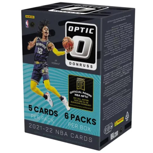 NBA 2021/22 Panini Optic Donruss Basketball Blaster Box Trading Card