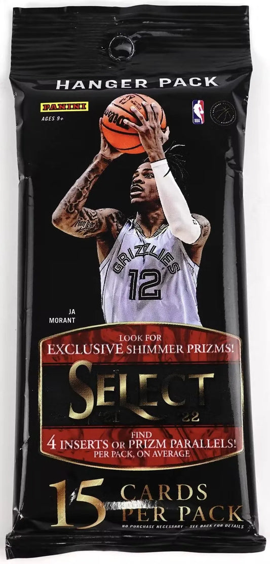 PANINI 2021-22 NBA Select Basketball Hanger Pack