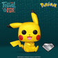 Pokemon - Pikachu Sitting Diamond Glitter 2021 Festival of Fun Fall Convention Exclusive Pop! Vinyl #842