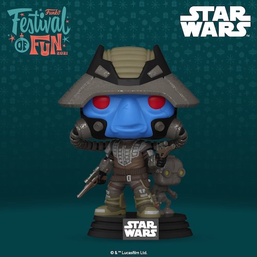 Star Wars - Cad Bane with Todo 360 Festival of Fun Fall Convention 2021 Exclusive Pop! Vinyl #476