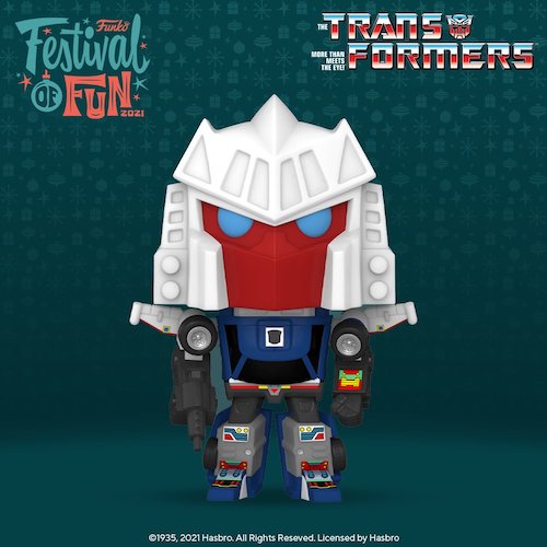 Transformers - Tracks Retro Festival of Fun Fall Convention 2021 Exclusive Pop! Vinyl