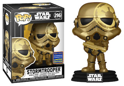 Star Wars - Gold Stormtrooper WonderCon 2021 Exclusive Pop! Vinyl #296