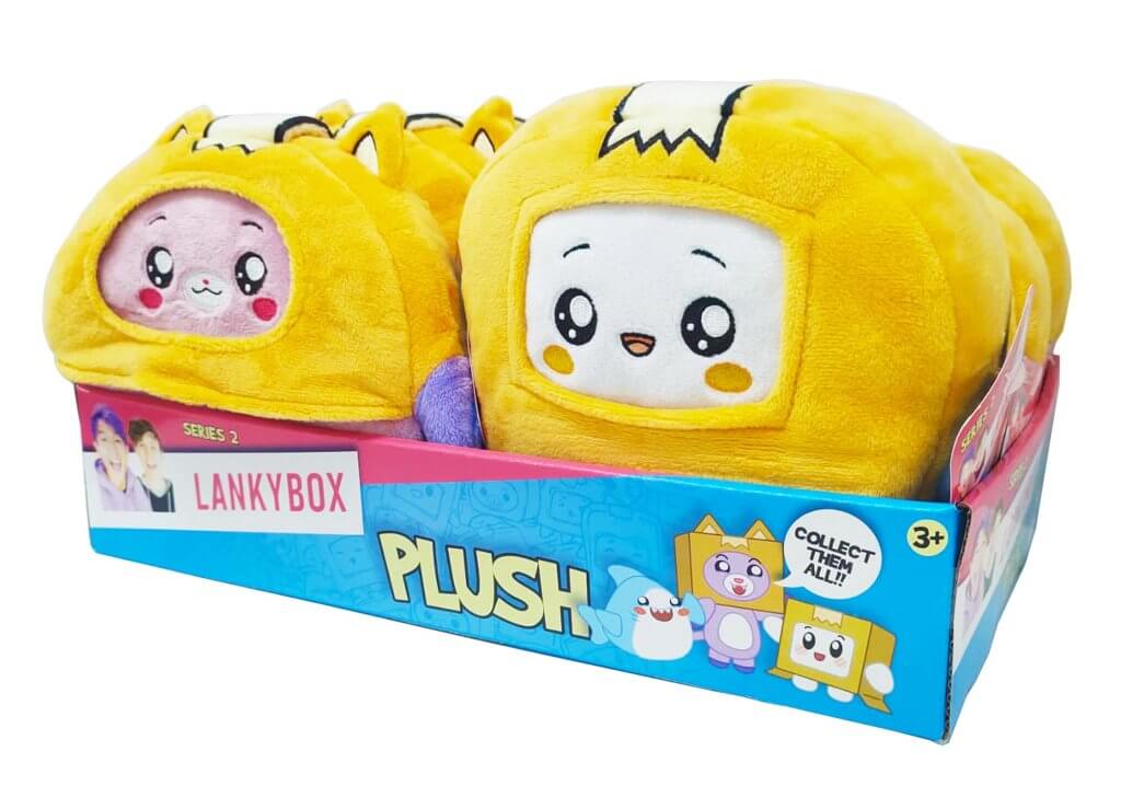 LANKYBOX Lankybox Plush - Foxy & Boxy