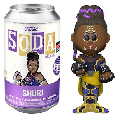 Black Panther - Shuri NYCC 2022 Fall Convention Exclusive Funko Vinyl Soda Figure (LE 10750 pc)