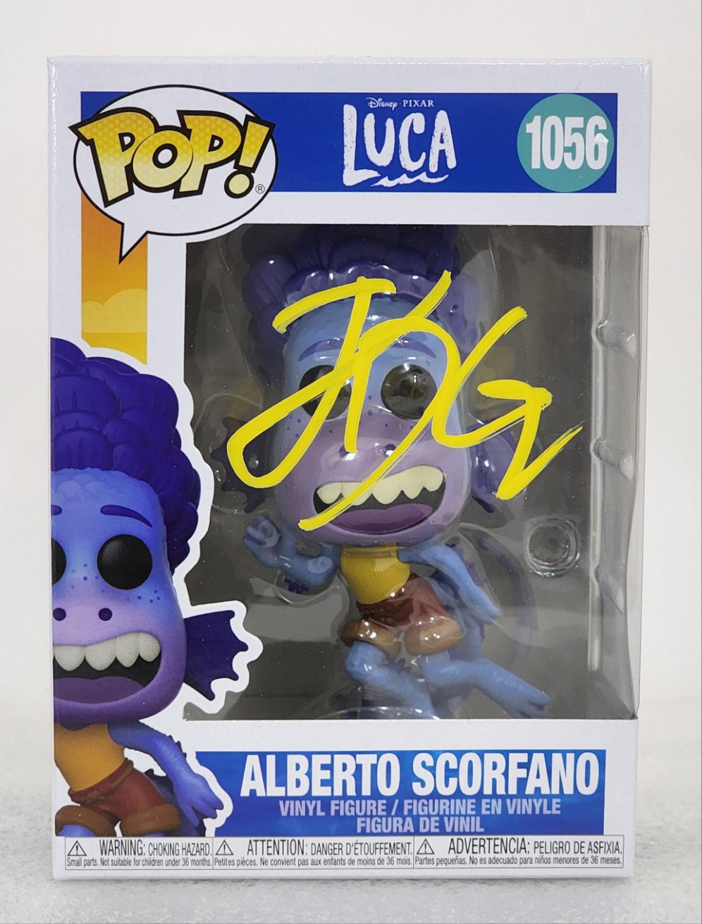 Luca - Alberto Scorfano Signed POP! Vinyl