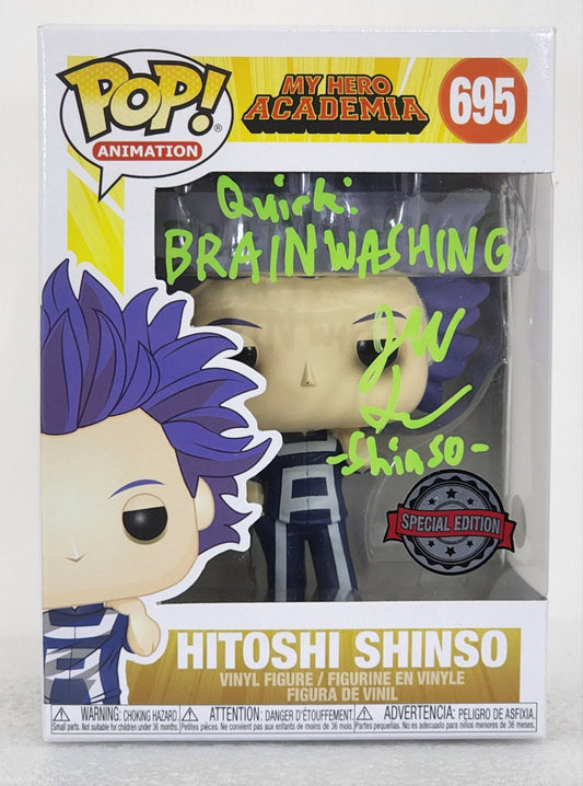 My Hero Academia - Shinso Hitoshi Signed POP! Vinyl