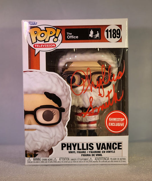 The Office - Phyllis Vance Gamestop Exclusive Signed POP! Vinyl