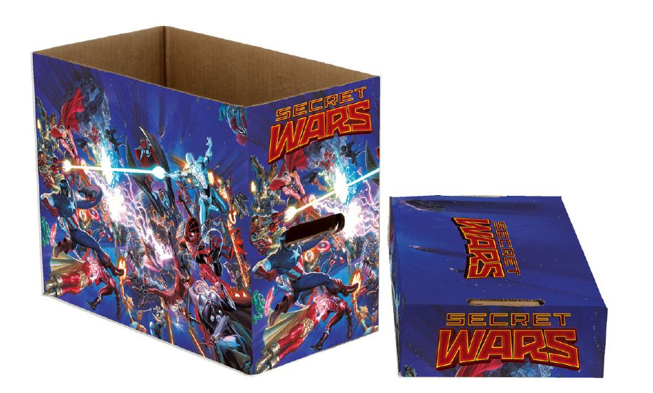 Marvel Short Comic Book Storage Box: Secret Wars