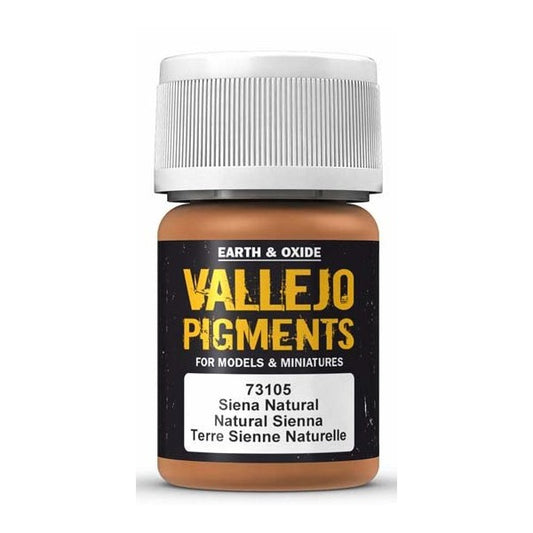Vallejo Pigments Natural Sienna 30 ml - Ozzie Collectables
