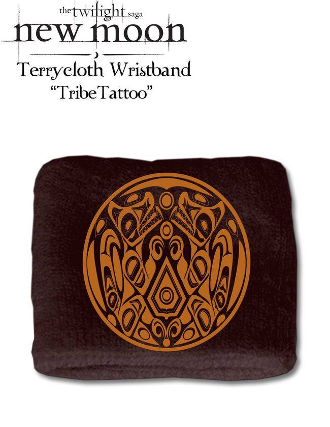 The Twilight Saga: New Moon - Wristband Terry Cloth Tribe Tattoo
