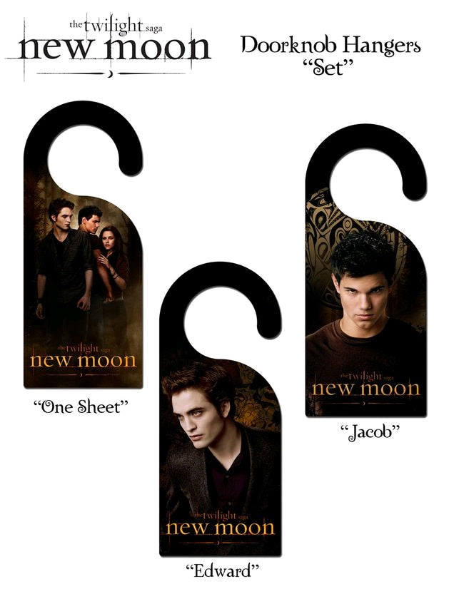 The Twilight Saga: New Moon - Door Knob Hangers Assortment - Ozzie Collectables