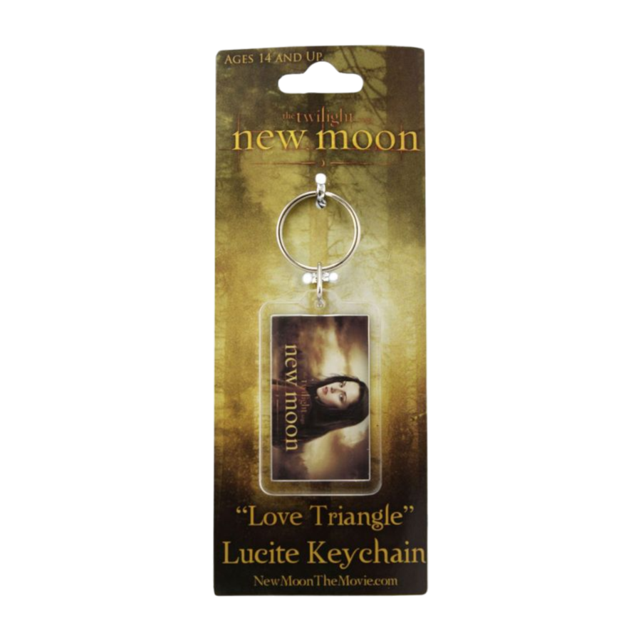 The Twilight Saga: New Moon - Lucite Keychain Love Triangle