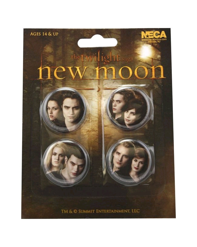 The Twilight Saga: New Moon - Pin Set Of 4 Cullens - Ozzie Collectables
