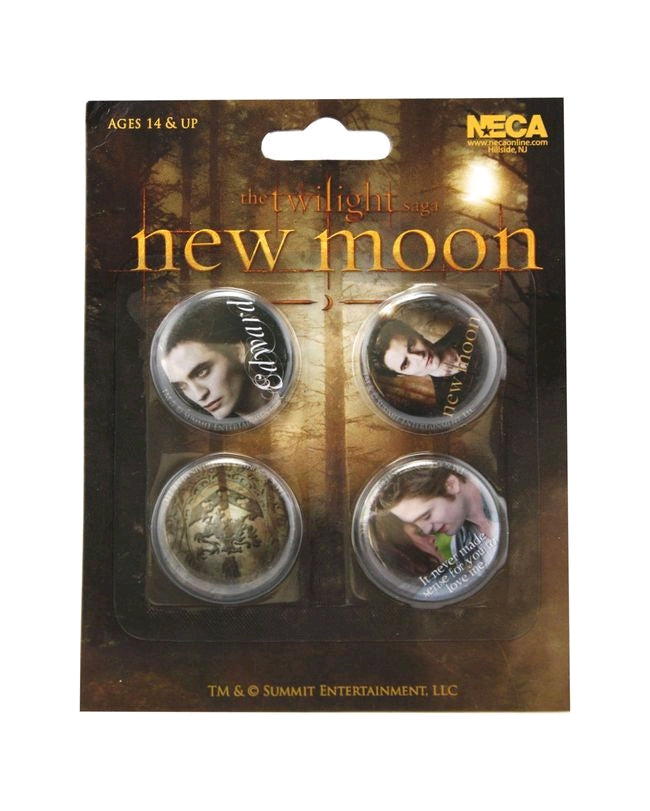 The Twilight Saga: New Moon - Pin Set Of 4 Edward - Ozzie Collectables