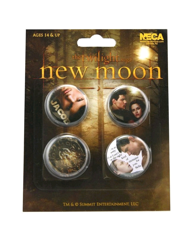 The Twilight Saga: New Moon - Pin Set Of 4 Jacob - Ozzie Collectables