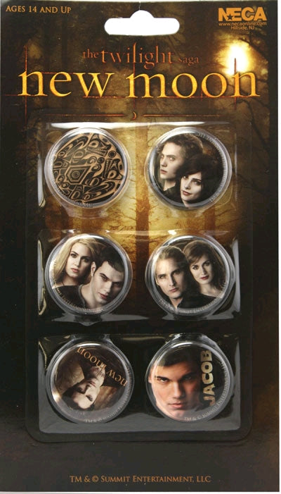 The Twilight Saga: New Moon - Pin Set of 6 Jacob & the Cullens - Ozzie Collectables