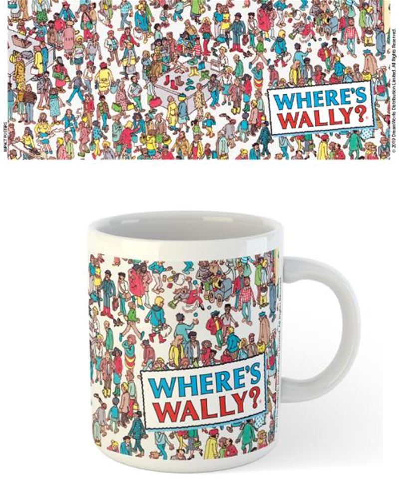 Where's Wally - Book Art Mugs