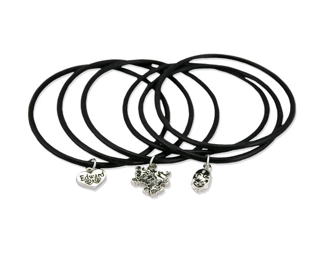 The Twilight Saga: New Moon - Jewellery Jelly Bangle with Charms Ed2 - Ozzie Collectables