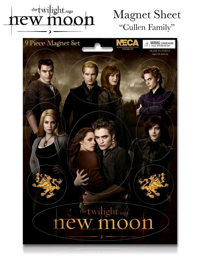 The Twilight Saga: New Moon - Magnet Sheet Cullen Family - Ozzie Collectables