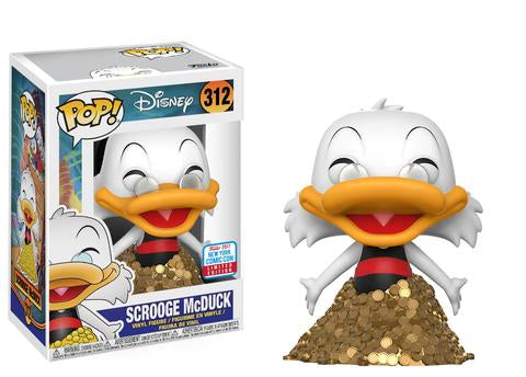 Scrooge McDuck Swimsuit - Duck Tales Pop! Vinyl New York 2017 US Exclusive - Ozzie Collectables