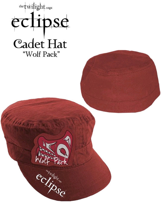 The Twilight Saga: Eclipse - Hat Cadet Wolf Pack (Red) - Ozzie Collectables