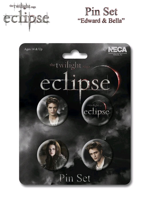 The Twilight Saga: Eclipse - Pin Set Of 4 Edward & Bella - Ozzie Collectables