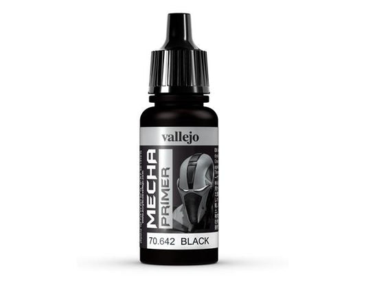 Vallejo Mecha Colour Black Primer 17ml - Ozzie Collectables