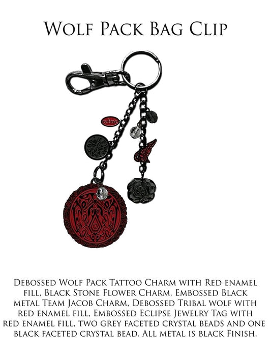 The Twilight Saga: Eclipse - KeyRing/Bag Clip Wolf Pack - Ozzie Collectables