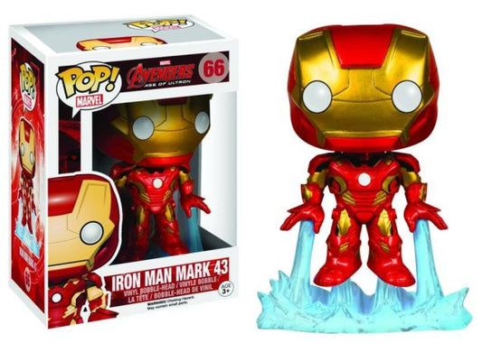 Iron Man Mark 43 - Avengers Age Of Ultron Marvel Pop! Vinyl #66 - Ozzie Collectables