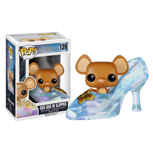 Gus Gus in Slipper - Disney Cinderella Movie Pop Vinyl #139 - Ozzie Collectables
