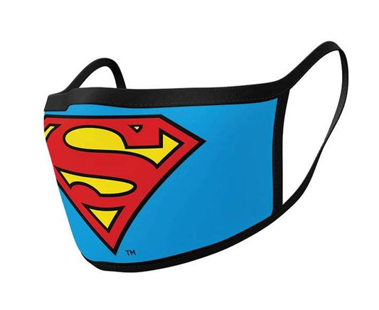DC Comics - Superman Logo Mask 2pack Facemask Pyr