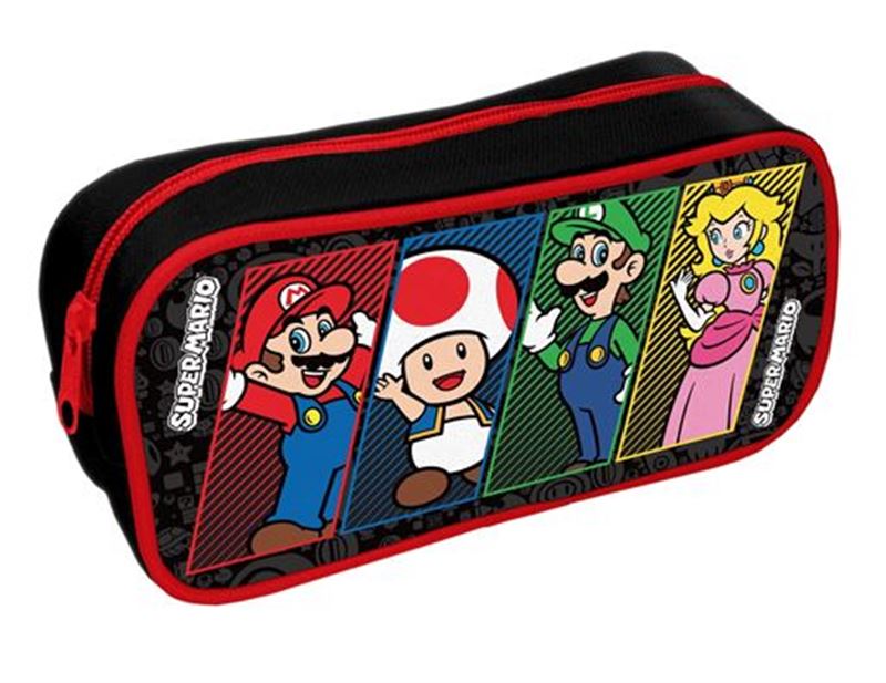 Super Mario - 4 Colour - Rectangle Pencil Case