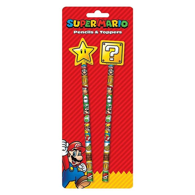 Super Mario - 2 Pencil Set