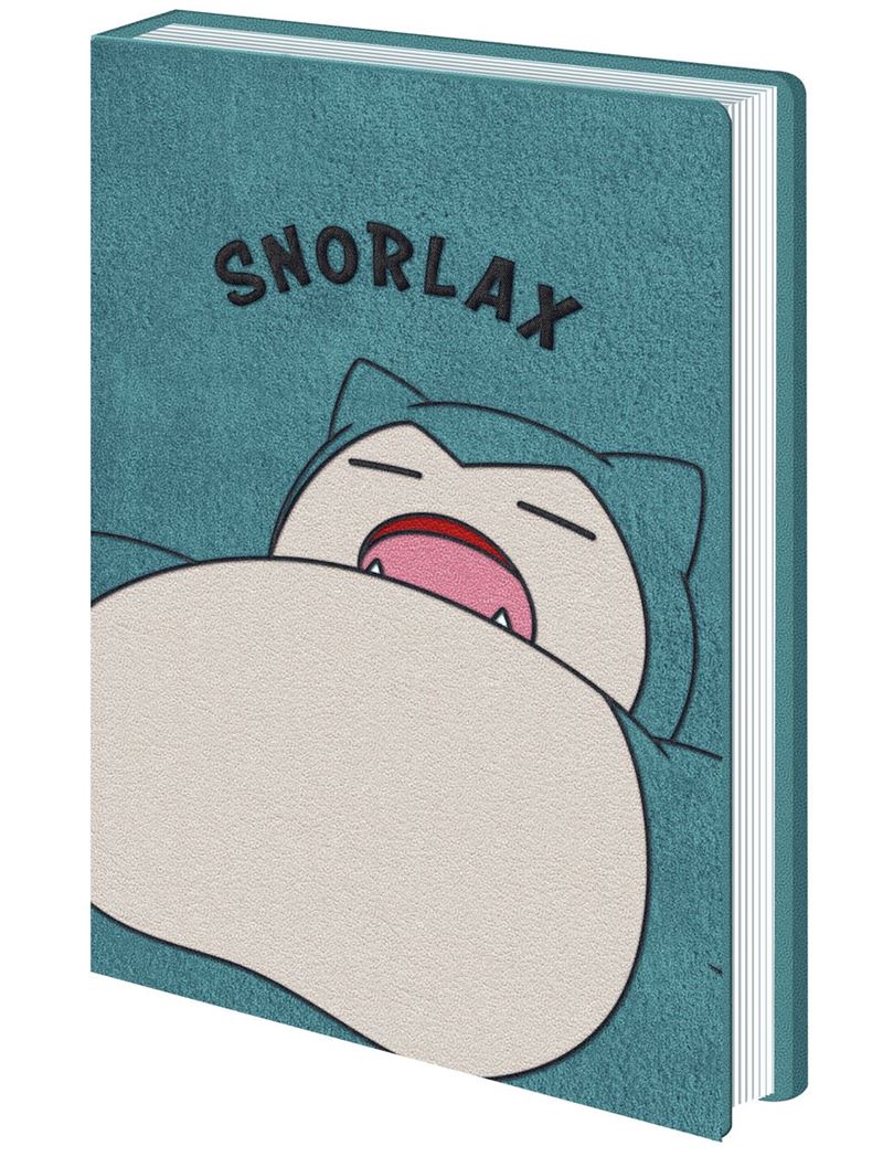 Pokemon - Snorlax Plush Notebook