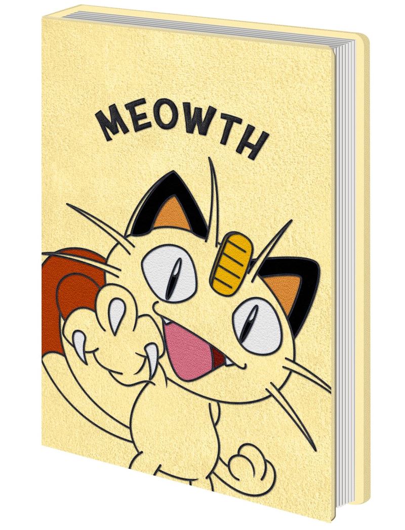 Pokemon - Meowth P Plush Notebook