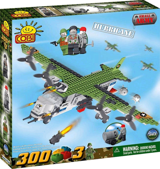 Small Army - 300 Piece Aircraft Hurricane Construction Set - Ozzie Collectables