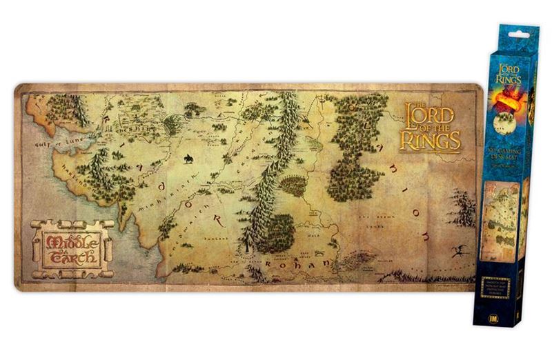 Lord of the Rings - Map - XXL Gaming Mat