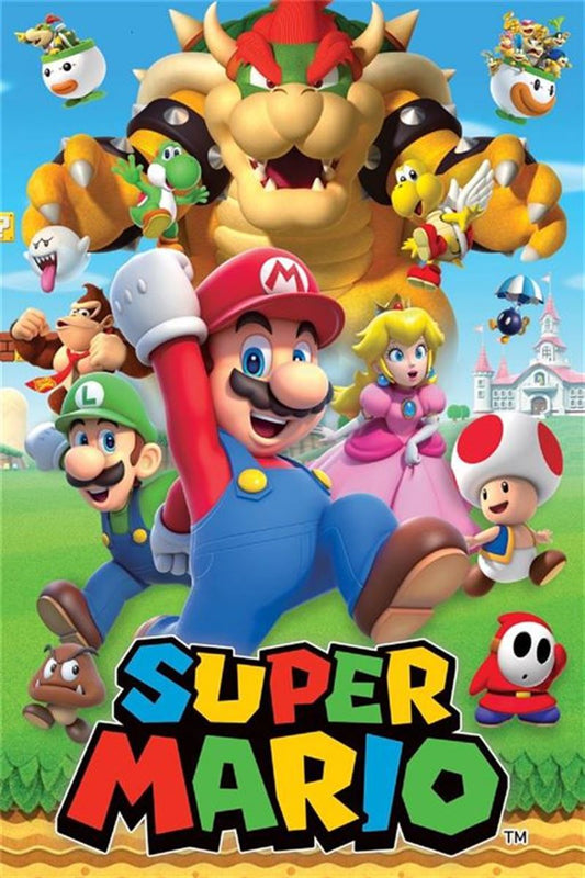 Super Mario - Bowser - Reg Poster