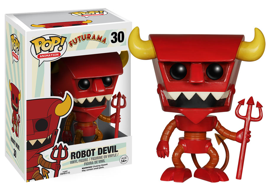 Robot Devil - Futurama Animation Pop! Vinyl #30 - Ozzie Collectables