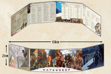 D&D Waterdeep Dragon Heist DM Screen - Ozzie Collectables