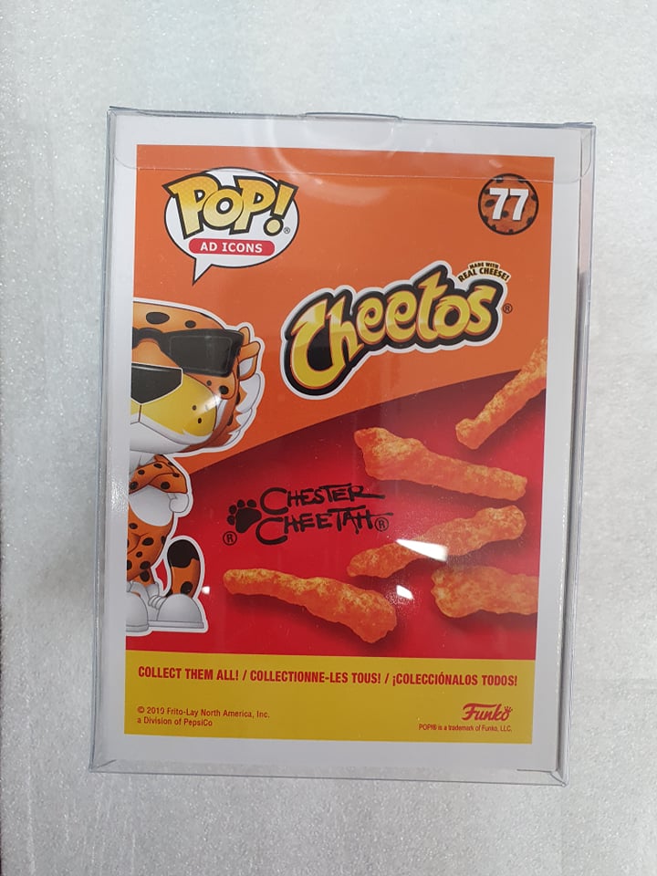 Cheetos Ad Icons - Chester Cheetah #77 Signed Pop! Vinyl