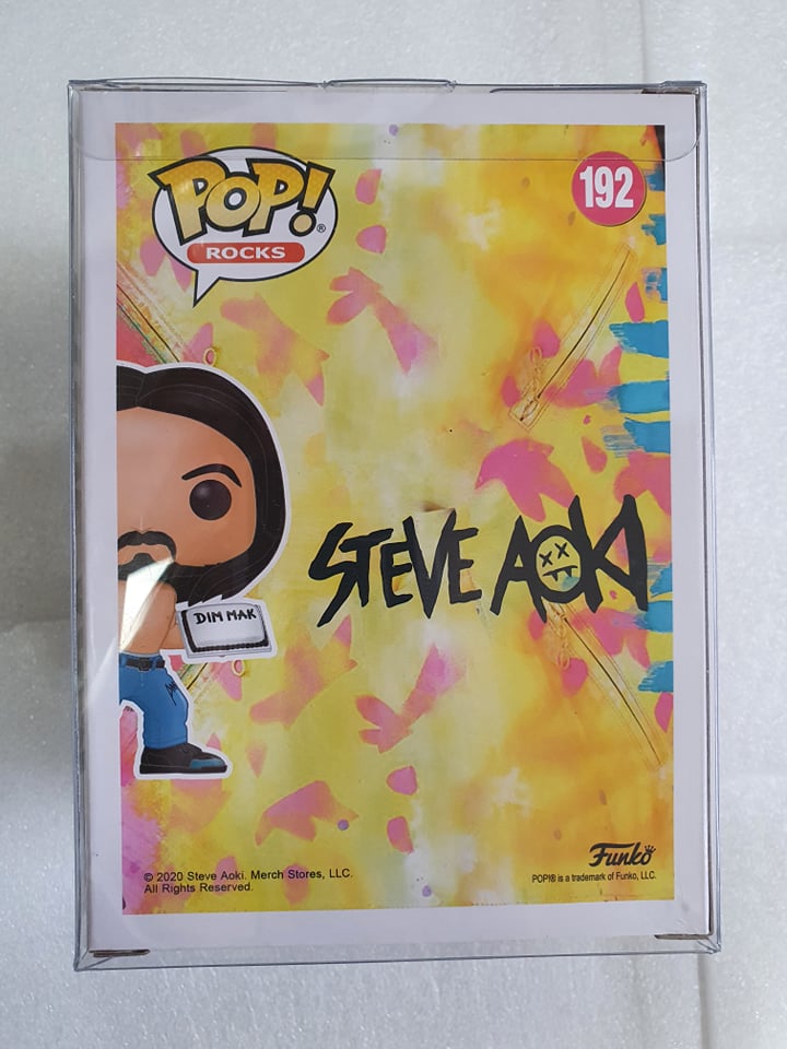Steve Aoki - Steve Aoki #192 Signed Pop! Vinyl
