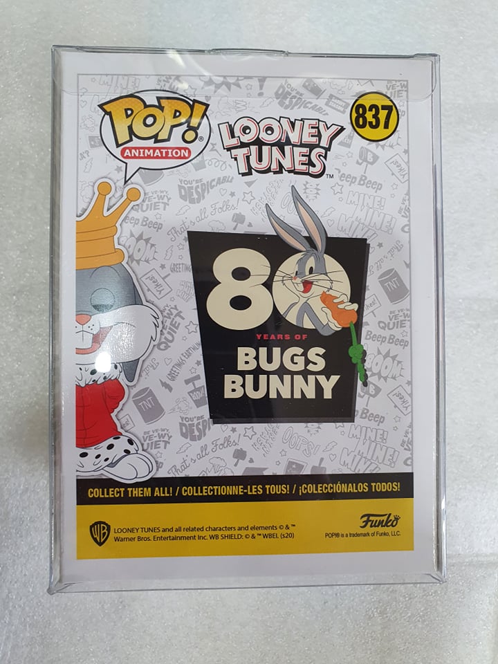 Looney Tunes - Bugs Bunny (King) #837 Signed POP! Vinyl