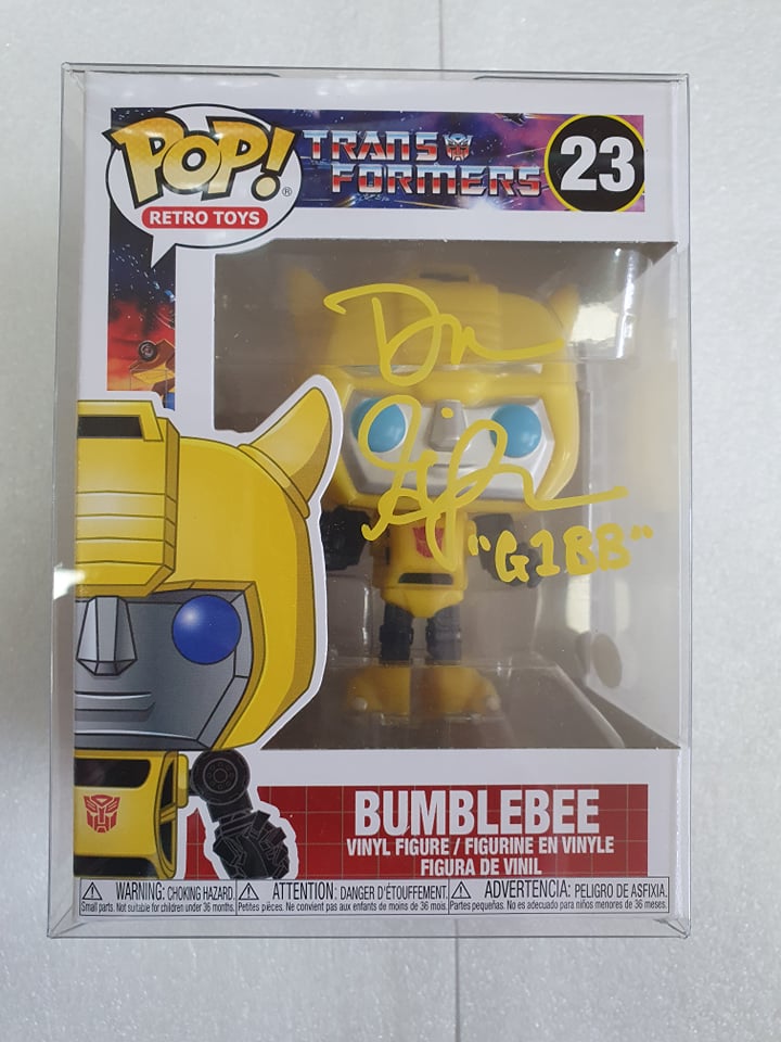 Transformers - Bumblebee #23 Signed Pop! Vinyl