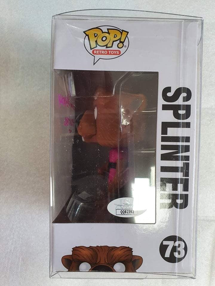 Teenage Mutant Ninja Turtles - Splinter #73 Signed POP! Vinyl
