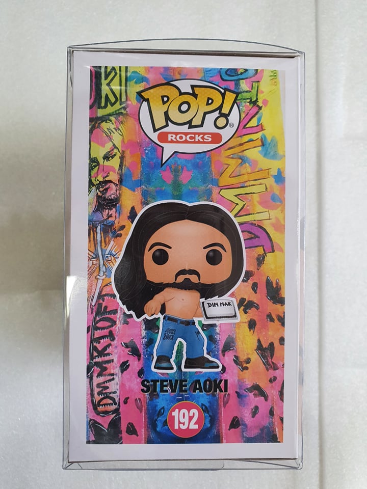 Steve Aoki - Steve Aoki #192 Signed Pop! Vinyl